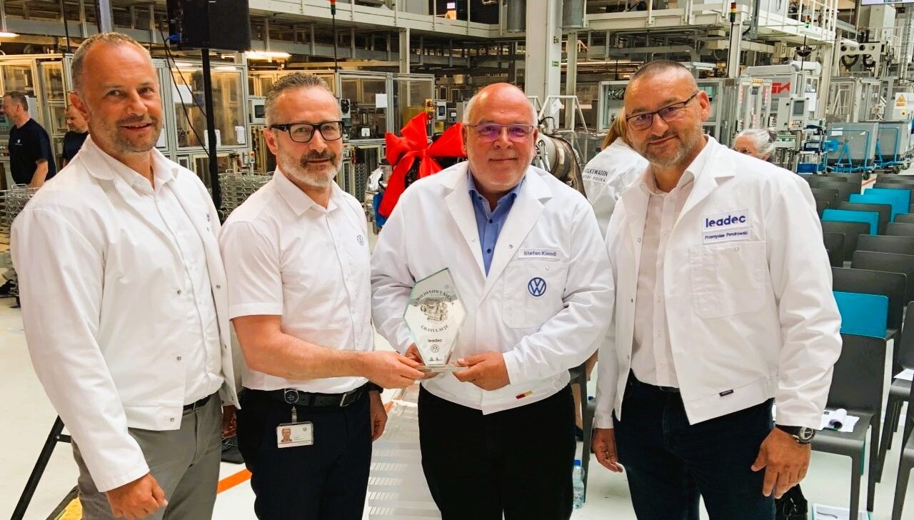 Leadec świętuje wraz z Volkswagen Motor Polska: 15 milionów silników wyprodukowanych w fabryce w Polkowicach